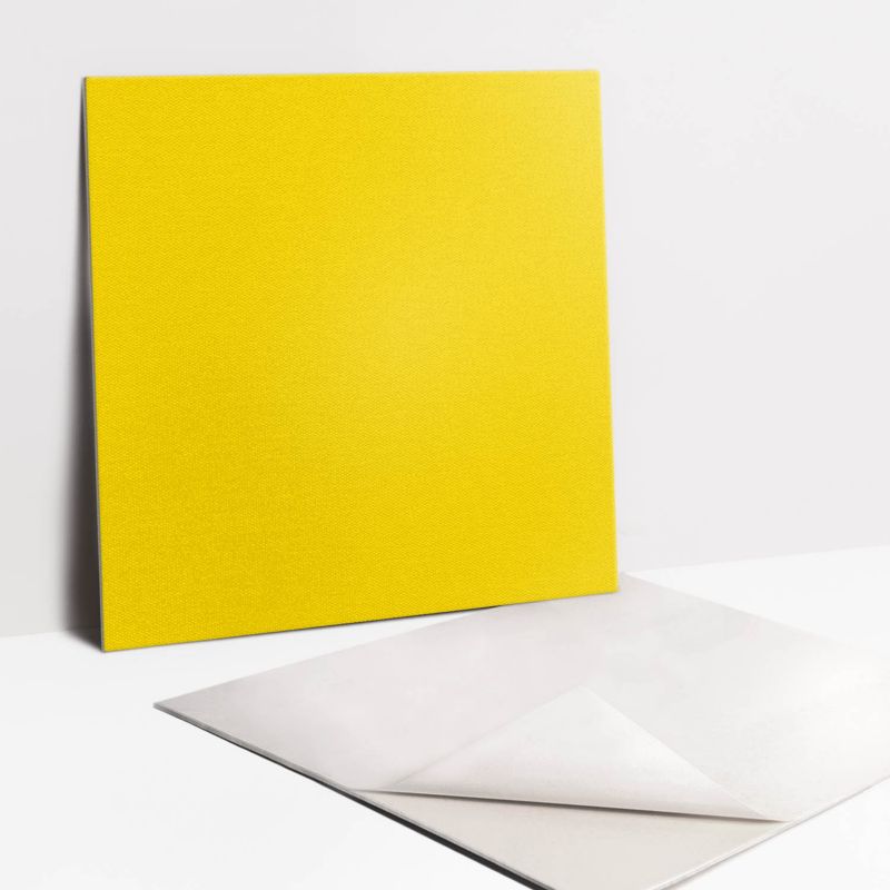 Selvklæbende fliser Tulup gul 30x30 cm 9 stk.