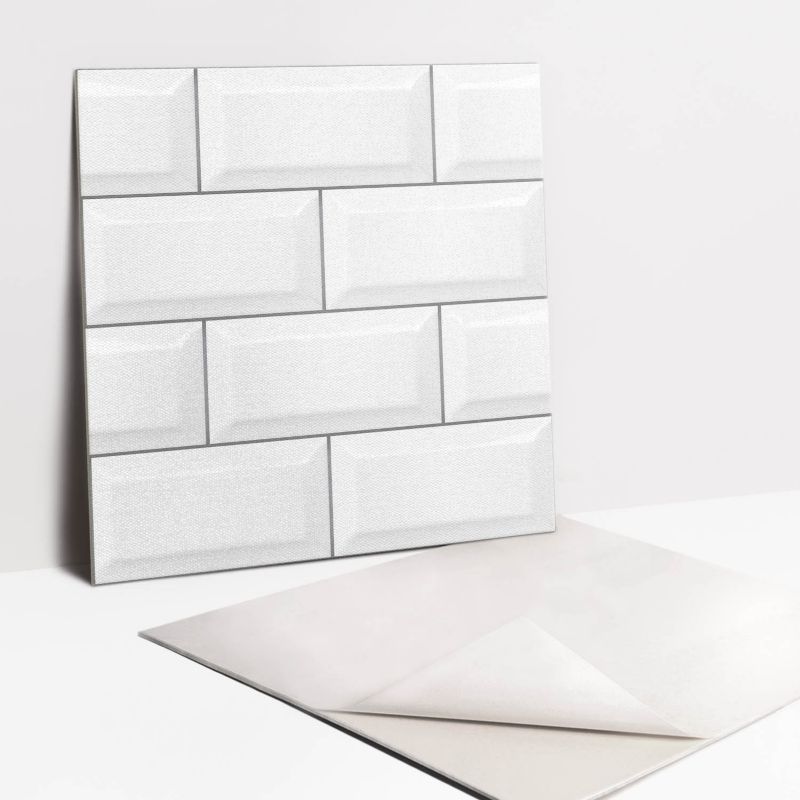 Selvklæbende fliser Tulup moderne mursten 30 x 30 cm 9 stk.