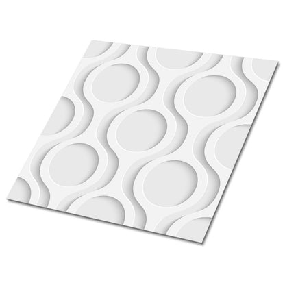 Selvklæbende fliser Tulup moderne stil 30x30 cm 9 stk.