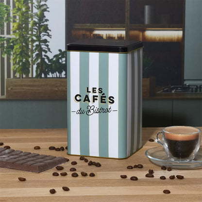 Kaffedåse Bistrot 18,4 cm Grøn 2 L