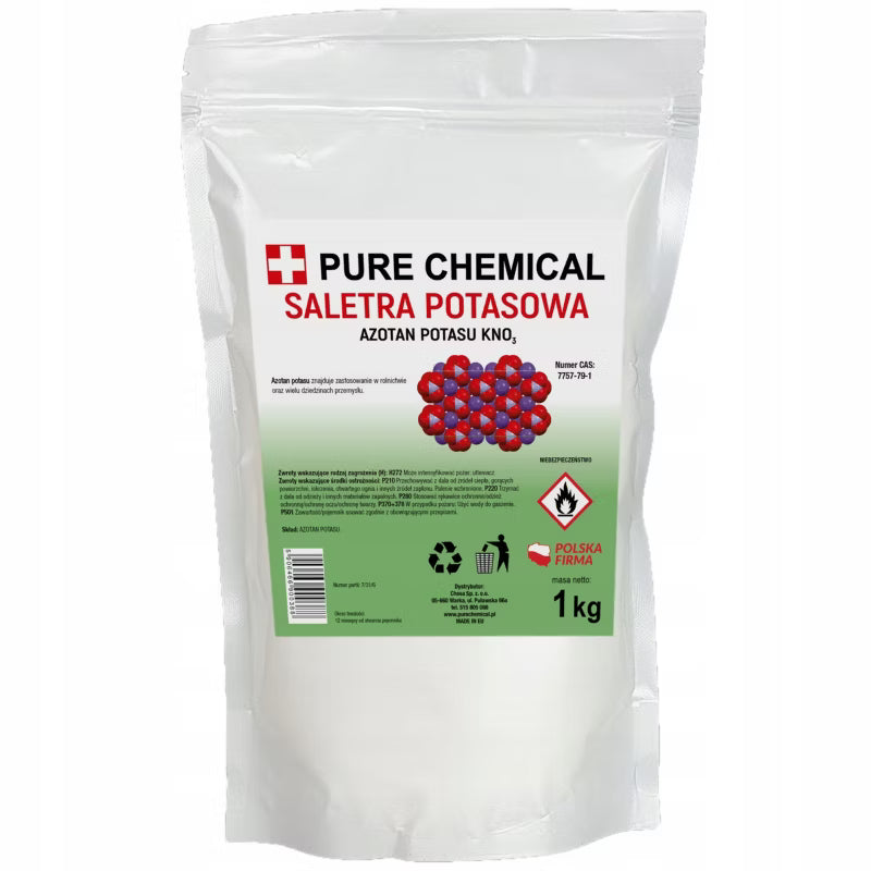 Kaliumnitrat Salpeter KNO3 99,5% 1 kg | 5906466900388