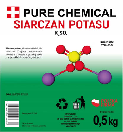 Kaliumsulfat Ren Granulat 0,5 kg