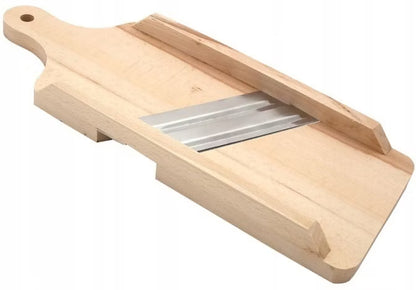 Kålsnitter 36x13,5 cm Træ med 2 Knive