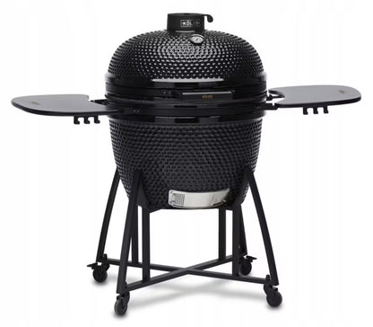 Kamado Grill EG26 66 cm Sort med Vogn