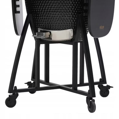 Kamado Grill EG26 66 cm Sort med Vogn