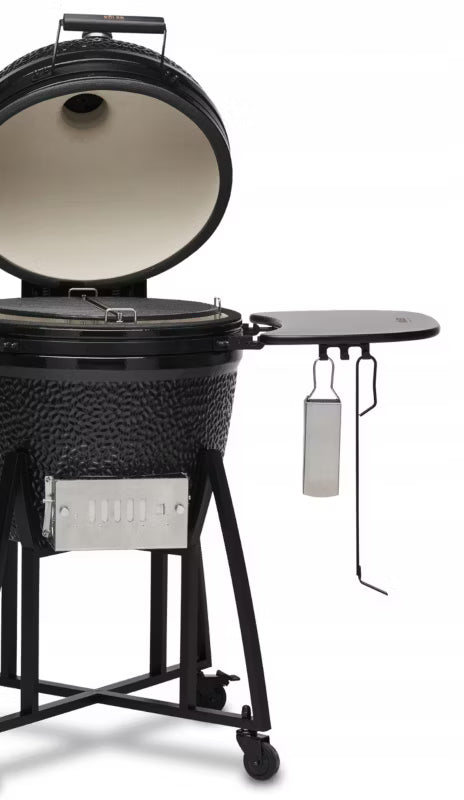 Kamado Grill Hybrid Kul & Gas 56 cm Sort