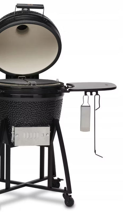 Kamado Grill Hybrid Kul & Gas 56 cm Sort