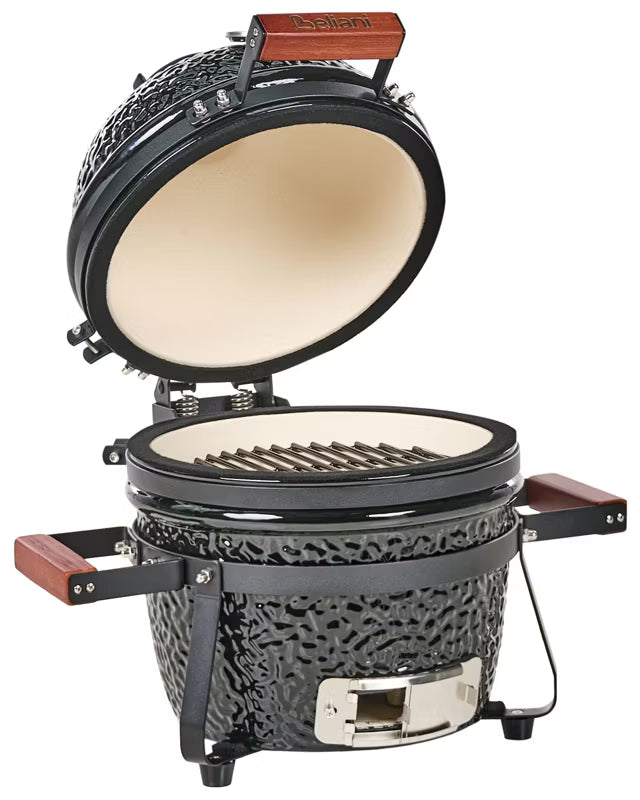Kamado Kulgrill 54x35x48 cm Keramisk Sort