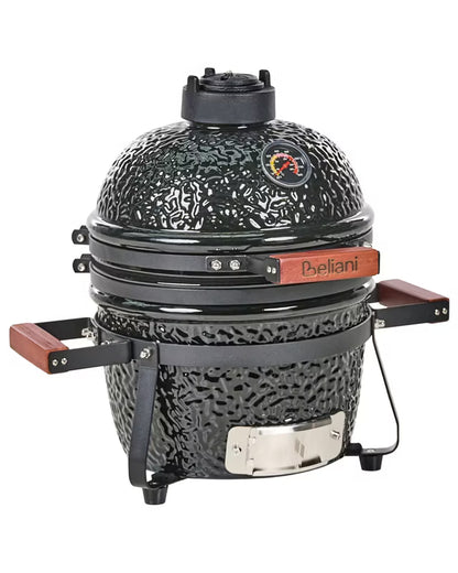 Kamado Kulgrill 54x35x48 cm Keramisk Sort