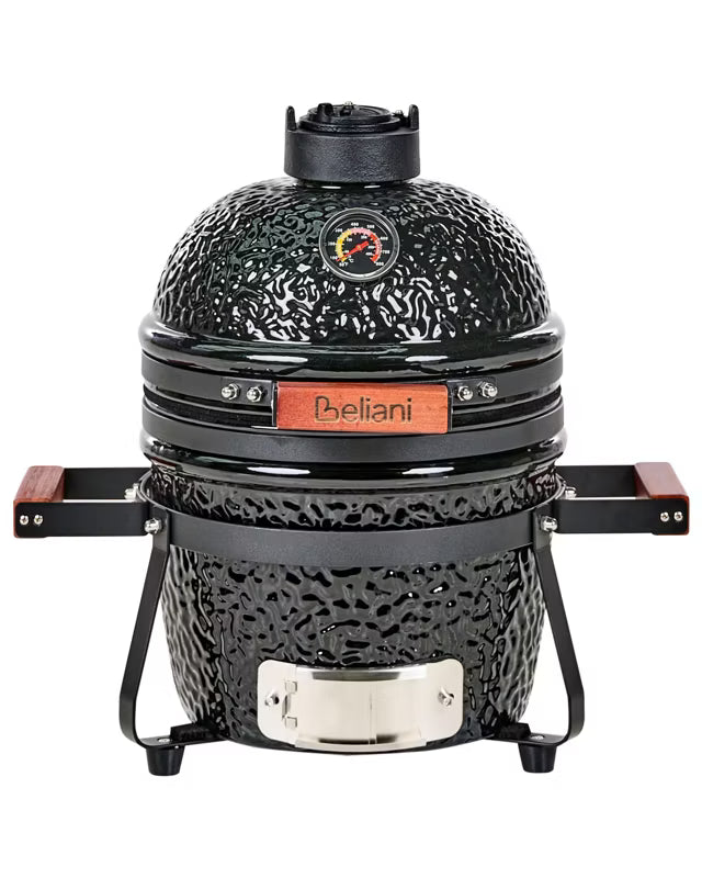 Kamado Kulgrill 54x35x48 cm Keramisk Sort