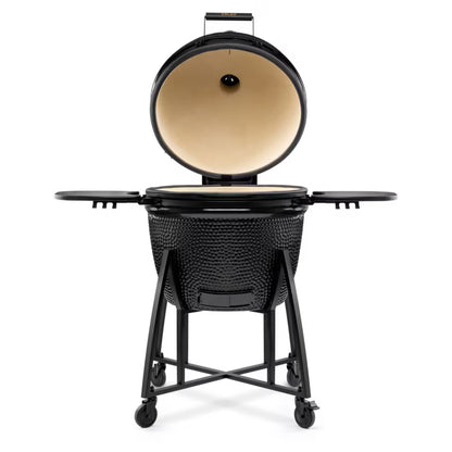 Kamado Kulgrill EG29 74 cm Sort med Vogn