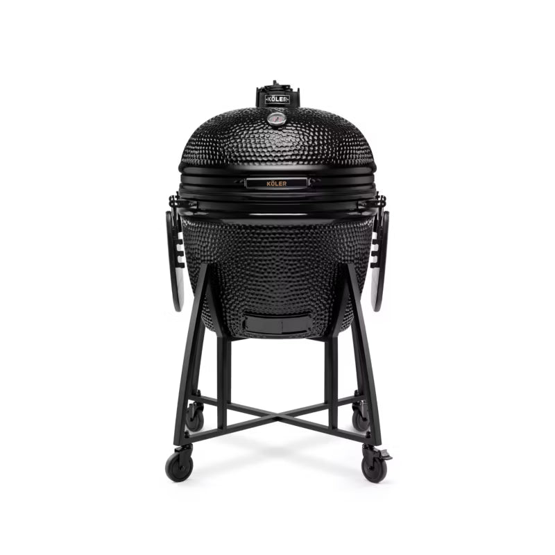 Kamado Kulgrill EG29 74 cm Sort med Vogn