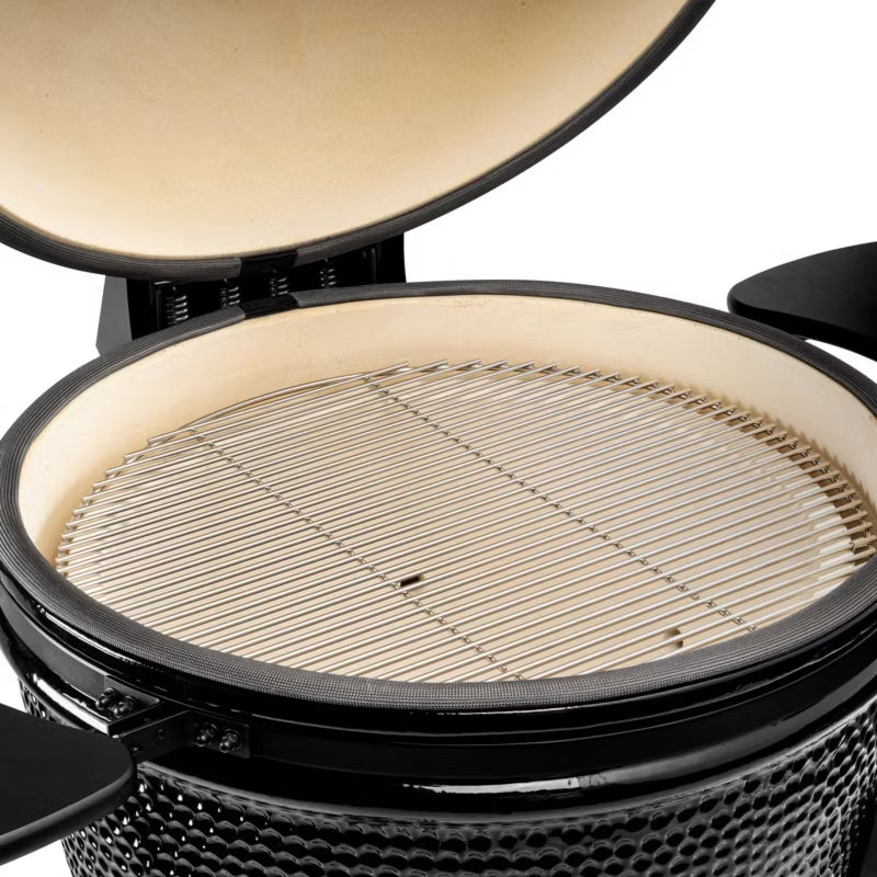 Kamado Kulgrill EG29 74 cm Sort med Vogn