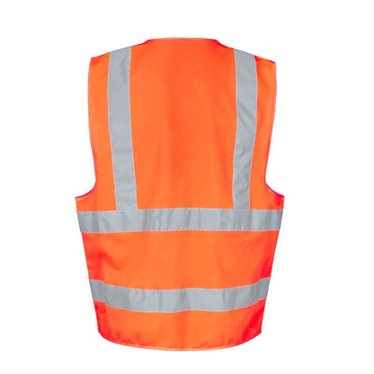 Advarselsvest Site i orange S/M