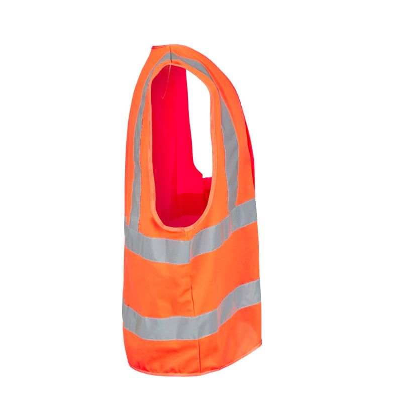 Advarselsvest Site i orange S/M