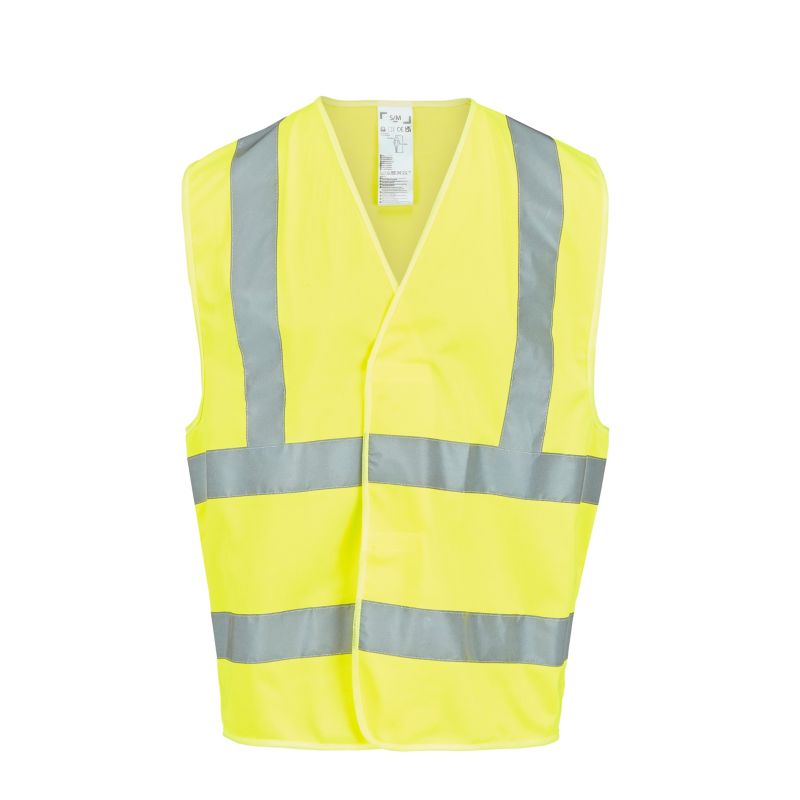 Advarselsvest Site gul S/M