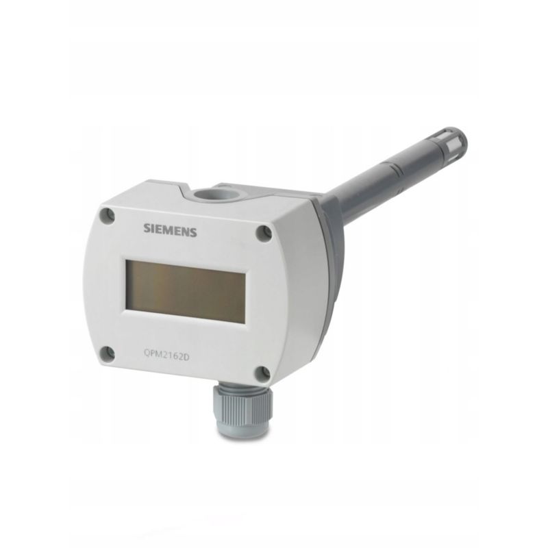 Kanalføler Luftkvalitet CO2 og Temperatur QPM2160D LCD IP54
