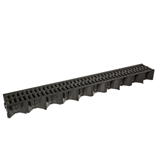 ACO Hexaline kanal 1 m sort