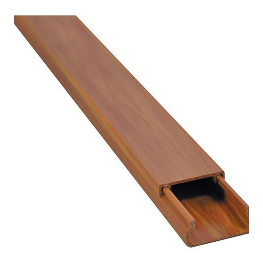 AKS Kanal MKE 15/25 2 m i mørkt trælook