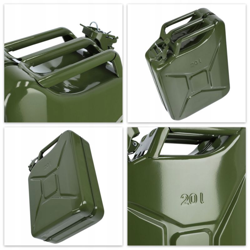 KADAX metal kanister brændstoftank 20L 1 stk.