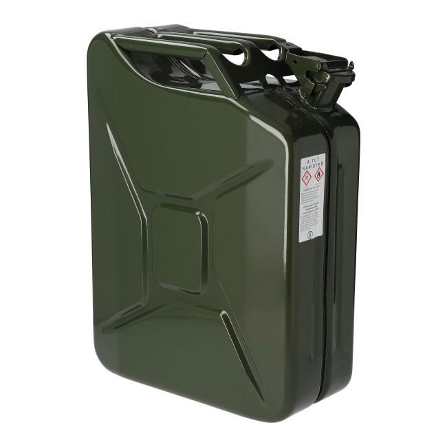 Metalbrændstofdunk 10 l