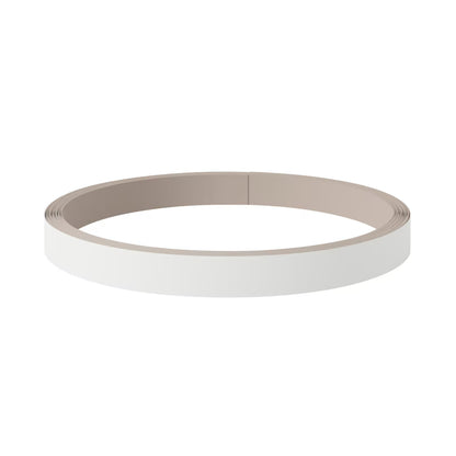 Kantbånd Stevia / Garcinia 19 mm x 10 m Hvid Blank