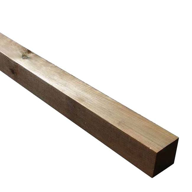 Blooma kanttræ 7 x 7 x 240 cm brun