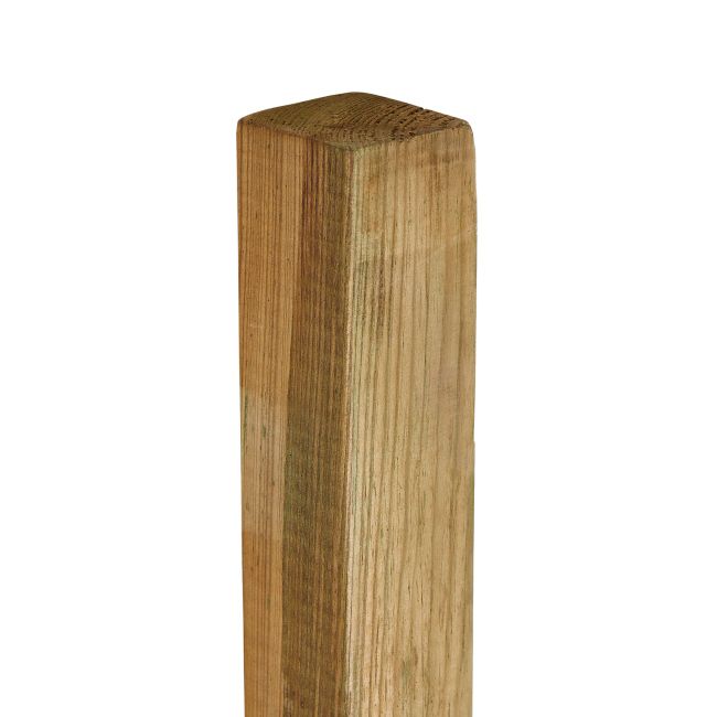 Grøn trækantliste Klikstrom 4,5 x 4,5 x 80 cm