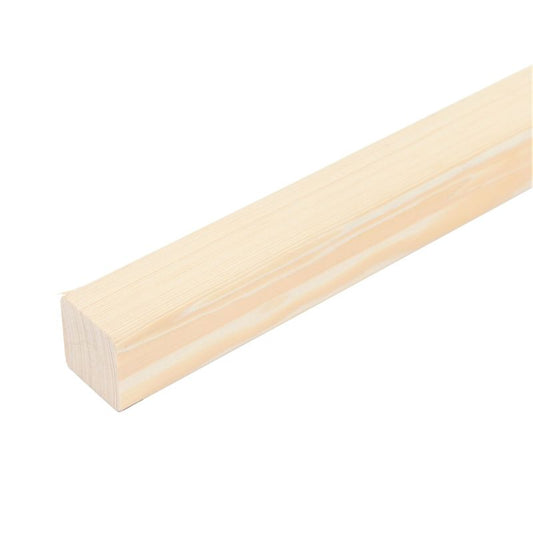 Ubehandlet nåletræs firkantet bjælke 20 x 20 x 2200 mm