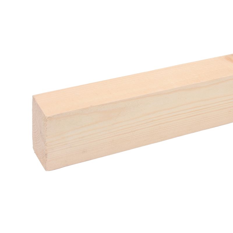 Ubehandlet nåletræsregel 30 x 50 x 2700 mm