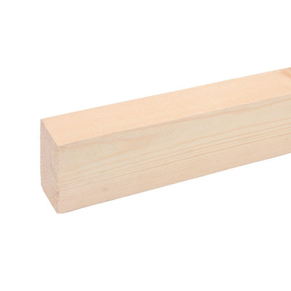 Ubehandlet nåletræsregel 30 x 50 x 2700 mm