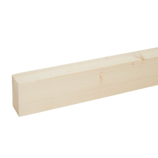 Høvlet nåletræsregel 44 x 70 x 2200 mm