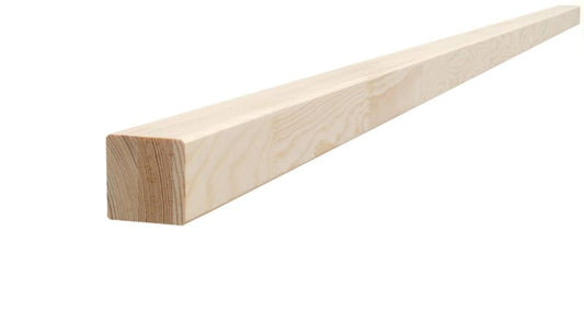 Høvlet træbjælke 60 x 60 x 2000 mm