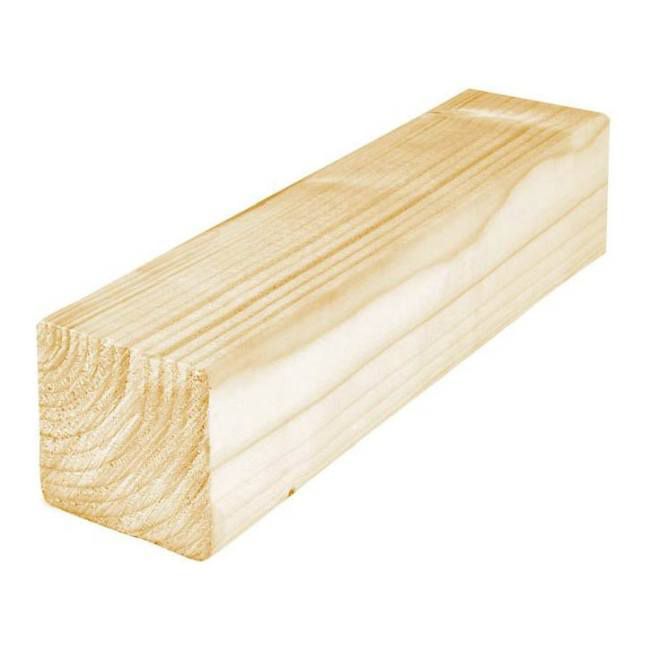 Høvlet kanttræ Floorpol 90 x 90 x 2400 mm