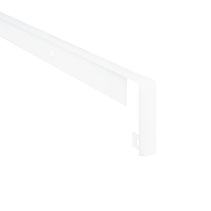 Kantskinne 38 mm 62 cm Hvid Aluminium