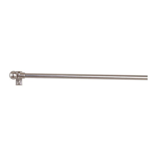 Mini gardinstang til korte gardiner Davi fi 10 mm 60 - 80 cm satin