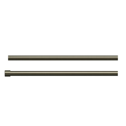 Dobbelt gardinstang Goodhome Antiki II 16 mm 160 cm kugle guld