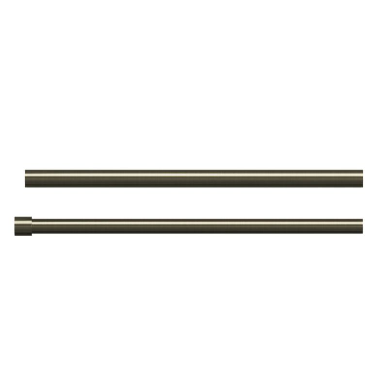 GoodHome Antiki II dobbel gardinstang 19 mm 160 cm kegle guldfinish