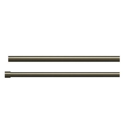 GoodHome Antiki II dobbelt gardinstang 19 mm 160 cm med guld afslutning
