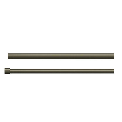 Dobbel gardinstang GoodHome Antiki II 19 mm 200 cm med kugle i guld