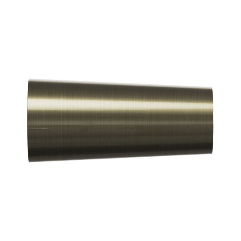 Dobbel gardinstang GoodHome Antiki II 19 mm 200 cm kegle guld