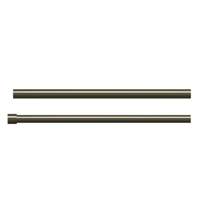 Dobbelt gardinstang GoodHome Antiki II 19 mm 240 cm kugle guld