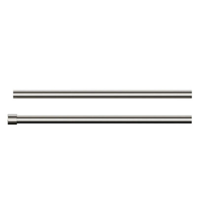 Dobbelt gardinstang GoodHome Athens II 16 mm 160 cm sølvkugle