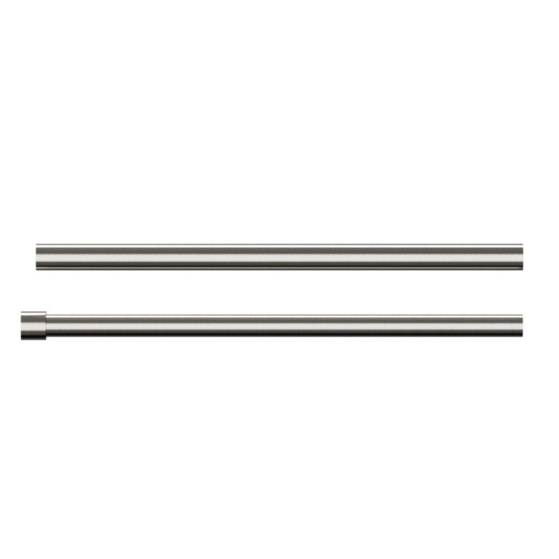 GoodHome Athens II dobbelt gardinstang 19 mm 240 cm kegle grå