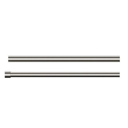 GoodHome Athens II dobbelt gardinstang 19 mm 240 cm kegle grå