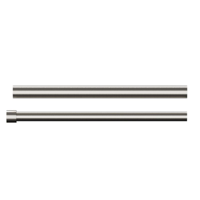 GoodHome Athens II dobbelt gardinstang 25 mm 160 cm kugle grå