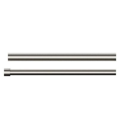 GoodHome Athens II dobbelt gardinstang 25 mm 160 cm kugle grå