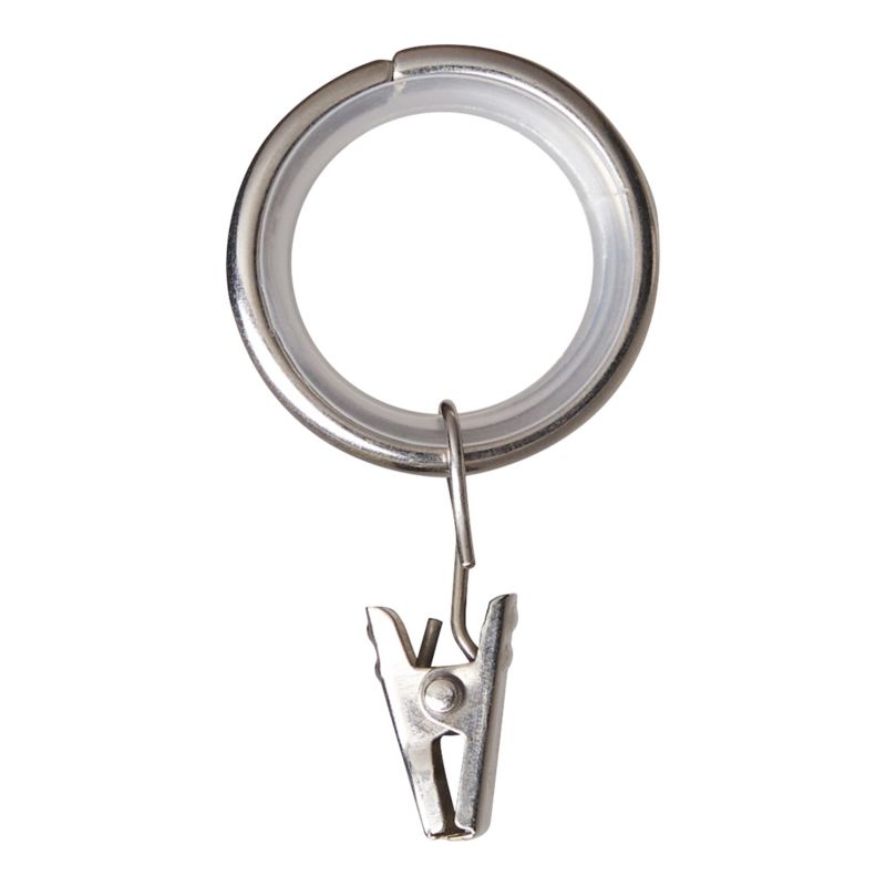 GoodHome Olympe Gala II dobbelt gardinstang 19 mm 240 cm grå