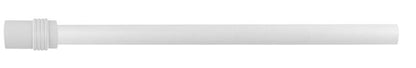 GoodHome Anafi enkelt gardinstang 19 mm 160 cm cylinder mat hvid