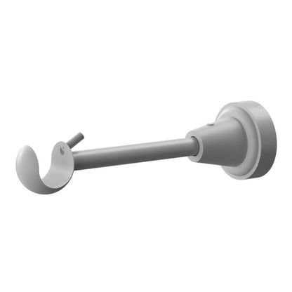 GoodHome Anafi enkelt gardinstang 19 mm 200 cm konisk hvid